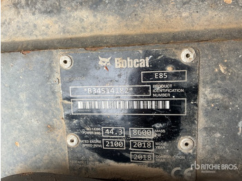 Lintekskavaator BOBCAT E85