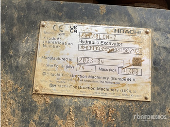 Lintekskavaator HITACHI ZX130LCN-7