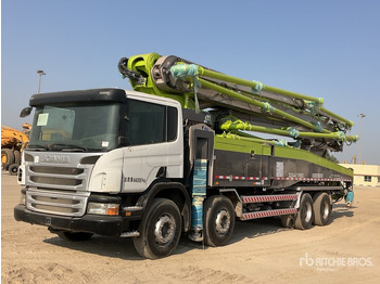 Betoonipump 2019 Scania P420 2019 Zoomlion ZLJ5441THBSE 56 m ... Concrete Pump Truck: pilt 2