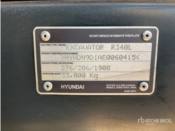 Lintekskavaator HYUNDAI