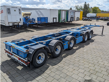 Konteinerveduk/ Tõstukiga poolhaagis Broshuis 2 CONNECT-5AKCC 2AKCC + 3AKCC Breaker 5 Axle - 3 SteeringAxles 4 Liftaxles - Alcoa's - LZV gekeurd - 03/2025APK (O1910): pilt 1
