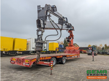 Madal platvormpoolhaagis Faymonville VAL 1 2-Assige Uitschuifbare 5m Semi-Dieplader Palfinger PK52000CH2 V1 + Deutz PowerPack  (O974): pilt 4