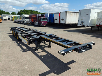 Konteinerveduk/ Tõstukiga poolhaagis Kögel PORT 40 SIMPLEX 20 3-Assen SAF - Schijfremmen - 2x20FT/30FT/40FT - Achterschuiver: pilt 4