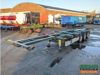 Konteinerveduk/ Tõstukiga poolhaagis Krone SD 27 3-Assen BPW Backslider - DrumBrakes - 20 2x20FT/30/40FT - 10+ Units in Stock (O1931): pilt 2