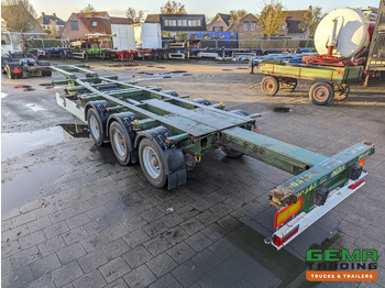 Konteinerveduk/ Tõstukiga poolhaagis Krone SD 27 3-Assen BPW Backslider - DrumBrakes - 20 2x20FT/30/40FT - 10+ Units in Stock (O1931): pilt 5