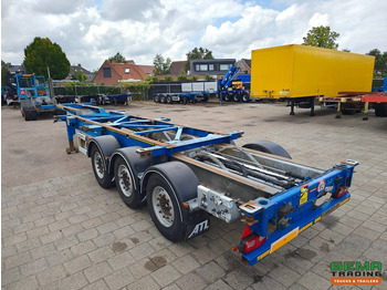 Konteinerveduk/ Tõstukiga poolhaagis Van Hool 3B0079 3-Assen SAF - Schijfremmen - Alle aansluitingen / Universeel chassis - 10 Stuks op Voorraad: pilt 5