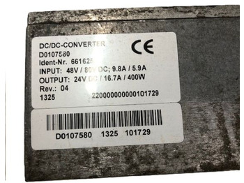 Elektrisüsteem - Materjali käitlemise seade DC-DC Converter 48V/80V: pilt 5