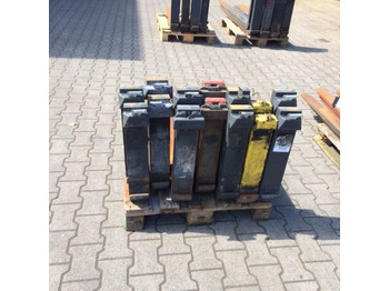 Kahvlid - Materjali käitlemise seade FORKS 100X45X1100 FEM2A: pilt 2
