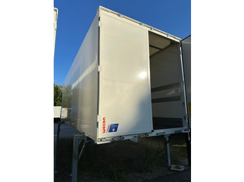 Asenduskorpus - furgoon BDF-System, 7.450 mm lang, Durchladesystem mit Überfahrblech, Portal Doppelflügeltür,: pilt 3