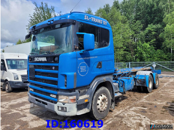 Kabiinišassiiga veoauto SCANIA 124