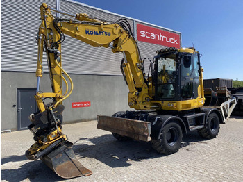 Ratastel ekskavaator KOMATSU PW118