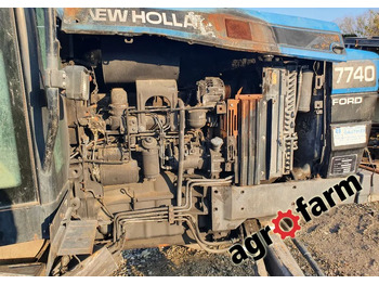 Varuosa Ford New Holland 7740 skrzynia silnik most zwolnica kabina blok obudowa: pilt 5