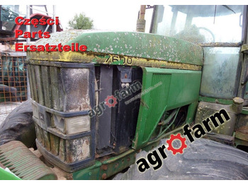 Varuosa John Deere 7600 części,  skrzynia biegów, silnik: pilt 3