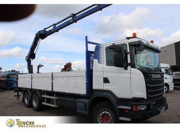 Kraanaga veoauto SCANIA G 440