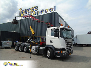 Konkstõstukiga veoauto SCANIA G 450