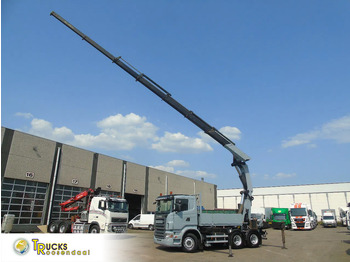 Kraanaga veoauto SCANIA R