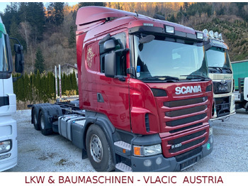 Kabiinišassiiga veoauto SCANIA R 420