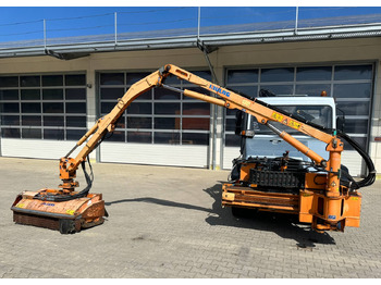 Poomniiduk Unimog Frontauslegermähgerät  Mulag FME600: pilt 3