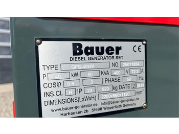 Generaatorikomplekt Bauer GFS-40 ATS, 40 kW/50 kVA: pilt 3