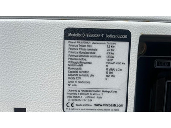 Generaatorikomplekt Hyundai DHY8500SE-T 7,0kW diesel: pilt 4