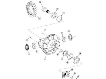 Diferentsiaalvarustus CASE