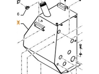 Hüdrauliline paak CASE