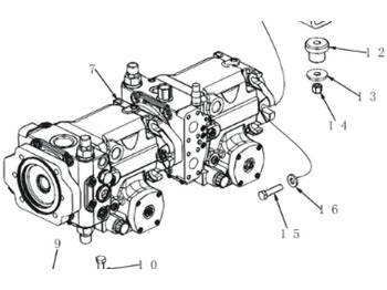 Hüdrauliline pump CASE