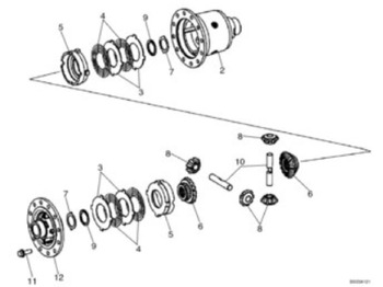 Diferentsiaalvarustus CASE