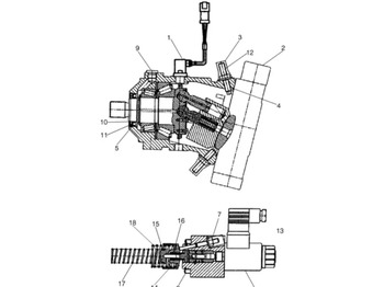 Hüdrauliline mootor CASE