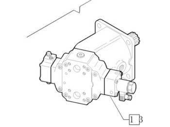 Hüdrauliline mootor CASE