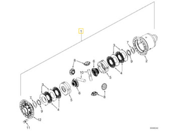 Diferentsiaalvarustus CASE