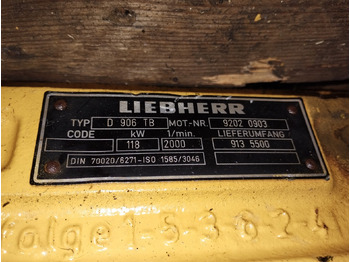 Mootor ja varuosad LIEBHERR