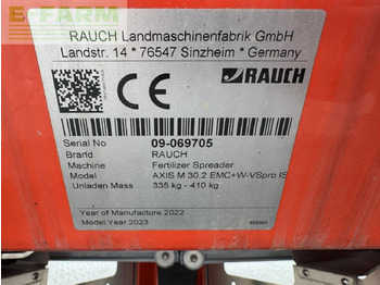 Väetiselaoturid Rauch m 30.2 emc+w isobus: pilt 5