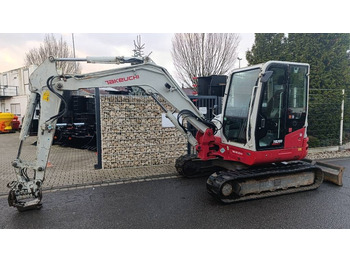 Miniekskavaator Takeuchi TB 260 Powertilt und Schnellwechsler MS 03, Radio: pilt 2