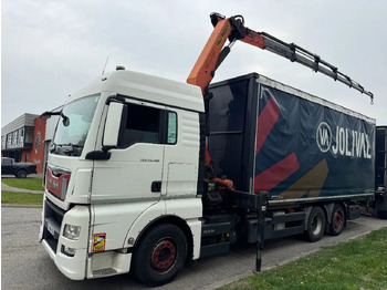 Kraanaga veoauto MAN TGX 26.480