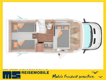 Poolintegreeritud matkaauto Weinsberg CARASUITE 650 MEG /155PS /EINZELBETTEN & HUBBETT: pilt 2