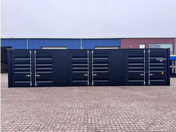 Merekonteiner 40ft High Cube shipping container with 3 side doors: pilt 3