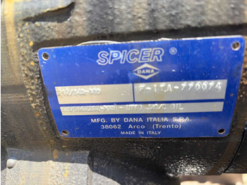 Ekskavaator DANA ITALIA S.R.L SPICER / DANA - PLANETARY STEERING AXLE: pilt 2