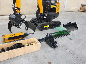Miniekskavaator JPC HT12 MINI EXCAVATOR WITH ATTACHMENTS: pilt 2 Miniekskavaator JPC HT12 MINI EXCAVATOR WITH ATTACHMENTS: pilt 2