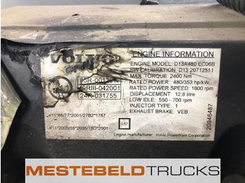 Mootor - Veoauto Volvo Motor D 13 A: pilt 5