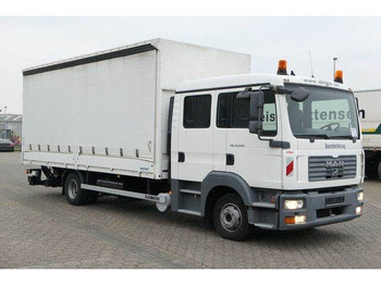 Tent veoauto MAN 12.240 TGL, DOKA, LBW, AHK, Klima, 6 Sitze: pilt 4