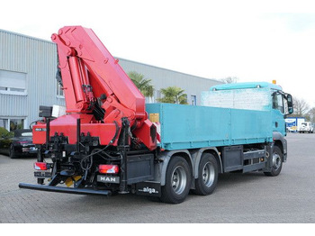 Uus Madelveok/ Platvormveok, Kraanaga veoauto MAN 26.400 TGS BL, Kran HMF 4220 K4, Funk, Container: pilt 5