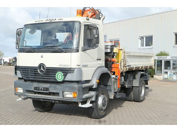 Kallurauto, Kraanaga veoauto Mercedes-Benz 1828 Atego 4x4, Atlas AK 105.1, Funk, Hydr., AHK: pilt 4