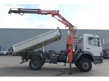 Kallurauto, Kraanaga veoauto Mercedes-Benz 1828 Atego 4x4, Atlas AK 105.1, Funk, Hydr., AHK: pilt 2
