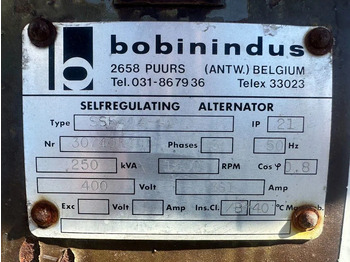 Generaatorikomplekt Cummins NTA 855 G Bobinindus 250 kVA generatorset: pilt 3