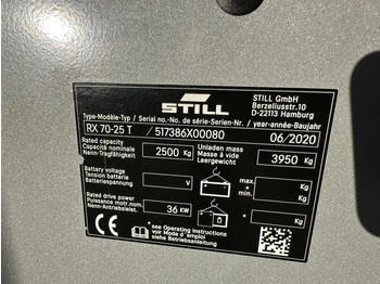 Gaasitõstuk Still RX70-25 T 2.5 ton Duplex Sideshift LPG Heftruck 2020: pilt 4