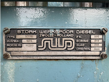 Mootor Stork werkspoor 8FCHD Marine 1190 PK Scheepsmotor Diesel Engine Motor: pilt 4