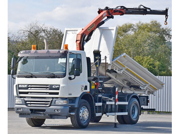 DAF CF 75.310 Kipper 4,30 m* KRAN * TOPZUSTAND  liising DAF CF 75.310 Kipper 4,30 m* KRAN * TOPZUSTAND: pilt 3