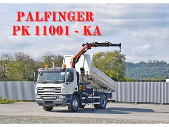 DAF CF 75.310 Kipper 4,30 m* KRAN * TOPZUSTAND  liising DAF CF 75.310 Kipper 4,30 m* KRAN * TOPZUSTAND: pilt 1