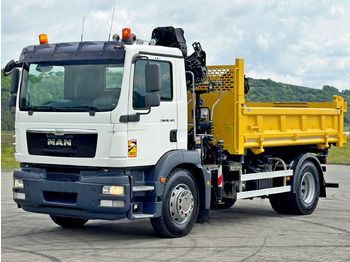 Kallurauto, Kraanaga veoauto MAN TGM 18.340* KIPPER 4,05m*HIAB 111 B-2 HIDUO/FUNK: pilt 5